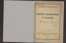 Prawo żydowskie o gojach, Andrzej Niemojewski (1864-1921)