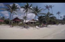 Jak wygląda słynna rajska wyspa Ko Phangan w Tajlandii (Go Pro)? Zobaczcie.