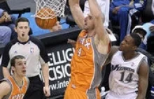 NBA: Double-double Gortata i zwycięstwo Suns [wideo].