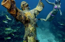 Podwodny Chrystus z Malty - galeria zdjęć