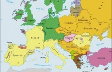Języki (i ludy) Europy- mapa
