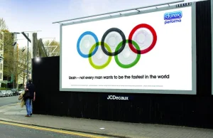 olimpijska reklama prezerwatyw