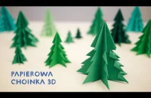 Papierowa Choinka 3D