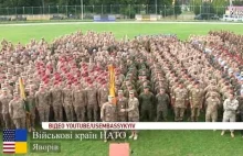Amerykańscy żołnierze: "Sława Ukrainie! - Herojam Sława!"