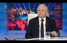 Jarosław Kaczyński ośmiesza propagandę Komorowskiego w TV TRWAM