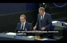 Donald Tusk ośmieszony przez Nigela Farage