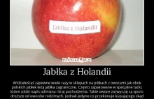 Jabłka z Holandii w polskich sklepach