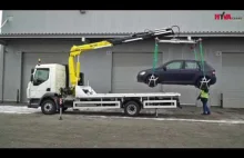 ZOBACZ VIDEO - Załadunek samochodu żurawiem