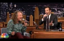 Jimmy Fallon oraz Robert Plant na moment zamieniają się w 2 osobową grupę Do-wop