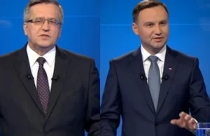 Pyskówka przed debatą, Komorowski wyciąga teścia Dudy...