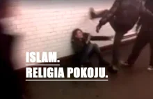 Islamskie bydło bije kobiety w paryskim metrze! WIDEO!