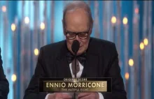 Legendarny kompozytor Ennio Morricone z pierwszym Oscarem za najlepszą muzykę!