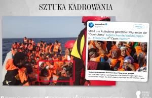 Propaganda niemieckiej telewizji, czyli jak pokazać ponton pełen kobiet