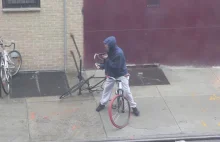"Utalentowany" złodziej rowerów