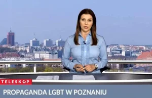 W TVP Poznań reporterka mówiła o "spedalonym mieście". Została awansowana