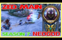 ZED MAIN - 1 Million Mastery Points Season 7 - Zed Montage 12