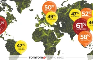 TomTom Traffic Index 2017: Łódź najbardziej zakorkowanym miastem w Europie