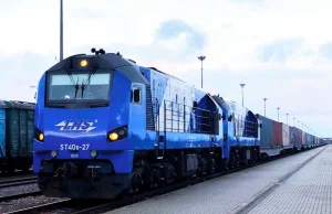 Długi na kilometr pociąg przyjedzie do Polski z Chin.