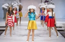 Pokaz mody dla dzieci w Moskwie