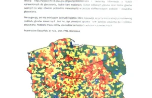 Korwin-Mikke podejrzewa przestępstwo wyborcze