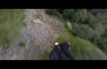 Efektowna stabilizacja obrazu podczas lotu wingsuit