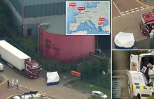 [Eng] 39 dead bodies are found in lorry container in Thurrock, Essex