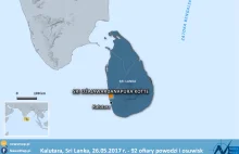 Sri Lanka: 92 ofiary osuwisk i powodzi