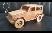 Making Jeep Wrangler Toy Car