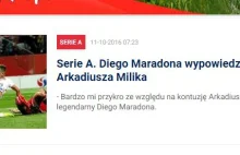 Co Maradona powiedział...