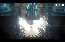 Start rakiety Ariane 5 przerwany po uruchomieniu głównego silnika!