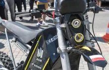 Polski motocykl elektryczny E-Moto AGH