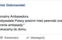Ambasada przeprosiła Polaków którym odmówiła schronienia