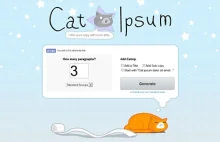 Cat Ipsum - A Furrier Lorem Ipsum