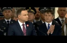 Andrzej Duda przemówienie na Placu Zamkowym w Warszawie z okazji 225....