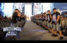 John Cena i jego niezłe wejście z armią klonów na WrestleMania 25