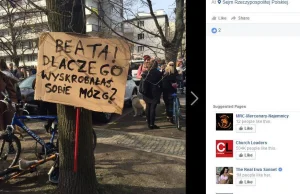 Szefowa FB w Polsce razem z Petru oraz na wiecach KOD.