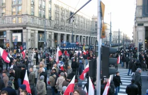 Widok po wyjściu ze stacji metra "Politechnika".