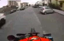 idiota na motocyklu