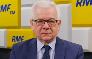 Jacek Czaputowicz wyszedł ze studia Popołudniowej rozmowy w RMF FM