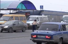 Dziwna sytuacja na rosyjskiej drodze