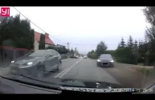Kolejne niebezpieczne zachowanie kierowcy Audi