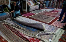 Samarkanda - papier czerpany i jedwabne dywany