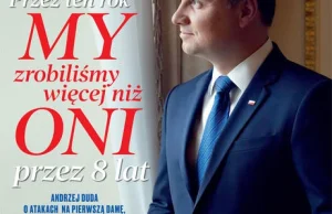 "Przez ten rok zrobiliśmy więcej niż oni przez 8 lat". Prezydent Duda w...