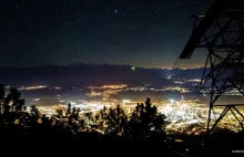 35 tysięcy zdjęć nocnego nieba nad Innsbruckiem