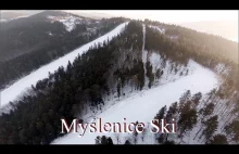 Myslenice Ski - Sport Arena Myslenice - Góra Chełm - Wyciąg - dron