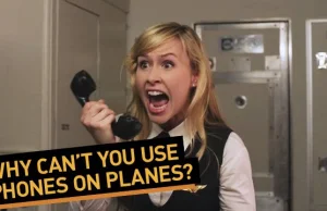 Dlaczego nie możesz używać telefonu w samolocie?