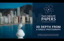 Szacowanie głębi 3D z pojedynczej fotografii