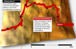 Dlaczego akcja ratunkowa w jaskini w Tajlandii jest taka trudna [infografika]?