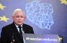 Kaczyński chce jak najszybciej przyjąć euro. ,,Za 15-20 lat, zobaczymy"