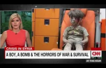 Prezenterka CNN "płacze" podczas podawania newsa o tzw. Assad Boy